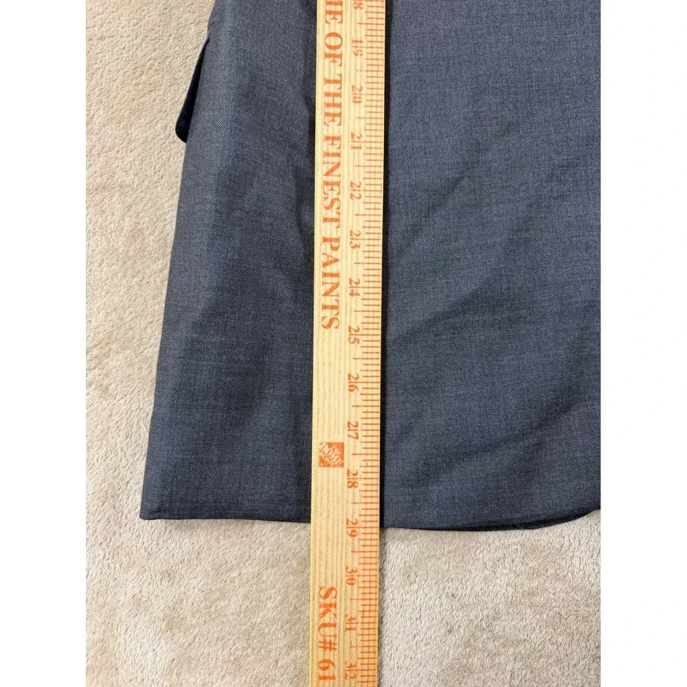 SuitSupply Vitale Barberis Canonico Blazer Men's Size 28 Slim Wool navy‎ blue